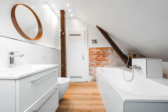 Badezimmer Dachgeschoss